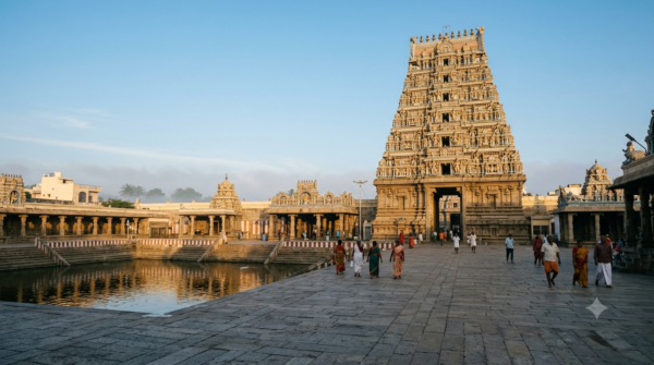 Vaitheeswaran Koil travel guide - Dravidian gopuram and temple courtyard in Tamil Nadu