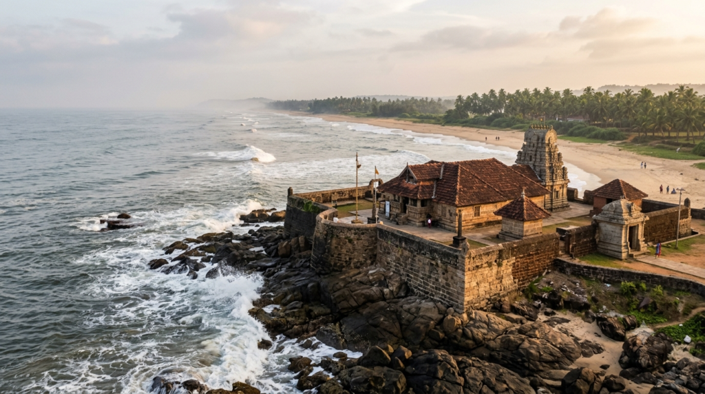Someshwara Temple Mangalore Darshan — seaside Shiva shrine near Someshwar Beach, Ullal