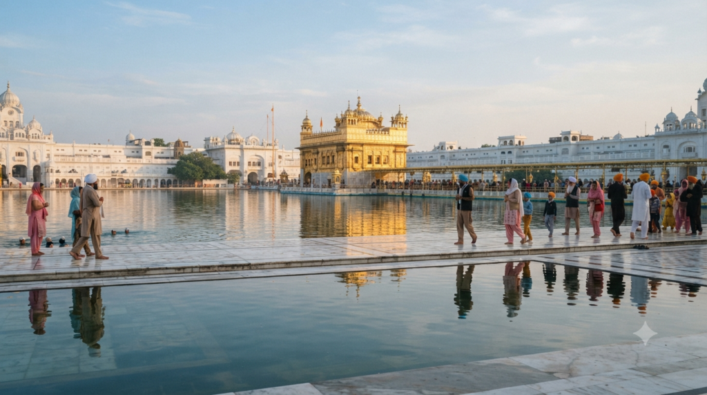 Golden Temple Amritsar Darshan at Sri Harmandir Sahib