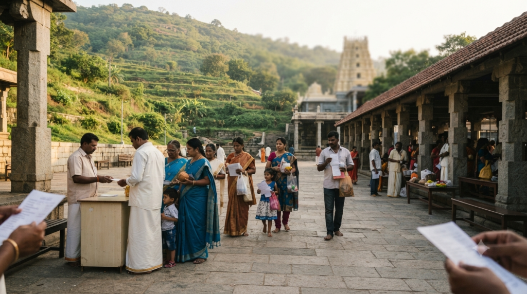 Annavaram Temple Vratham booking and ticket guide for Satyanarayana Swamy devotees