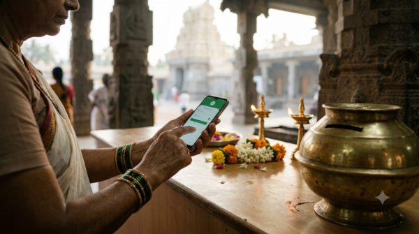 Ganpatipule Temple Donation Online secure official payment concept