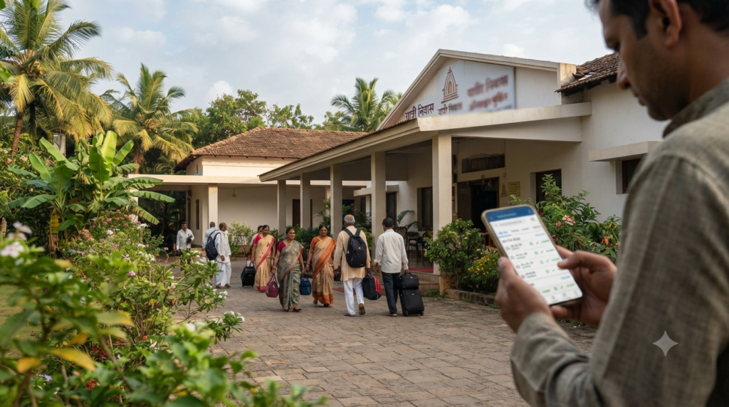 Ganpatipule Temple Trust Rooms accommodation and online booking