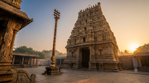 Kanipakam Temple hair offering Kalyanakatta near the temple main entrance