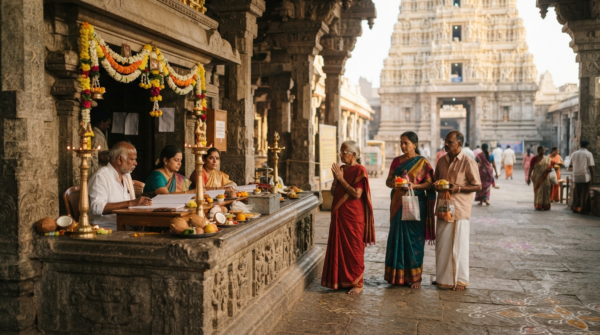 Kanipakam Temple Saswatha Poojas annual seva guide