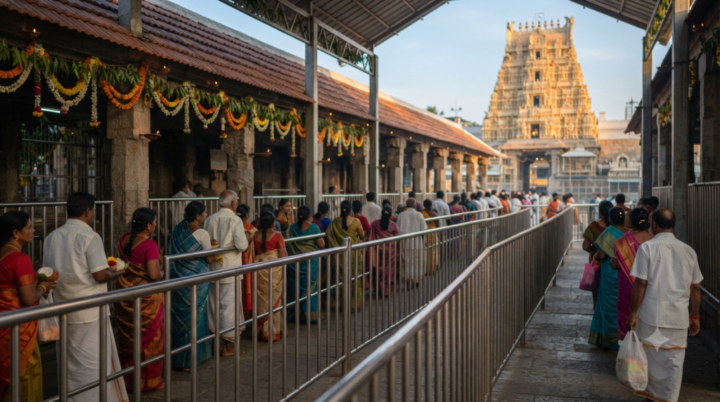 Kanipakam Temple Special Darshan queue and ticket guidance