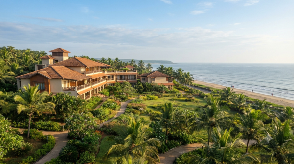 MTDC Resort Ganpatipule Rooms near the beach in Ganpatipule