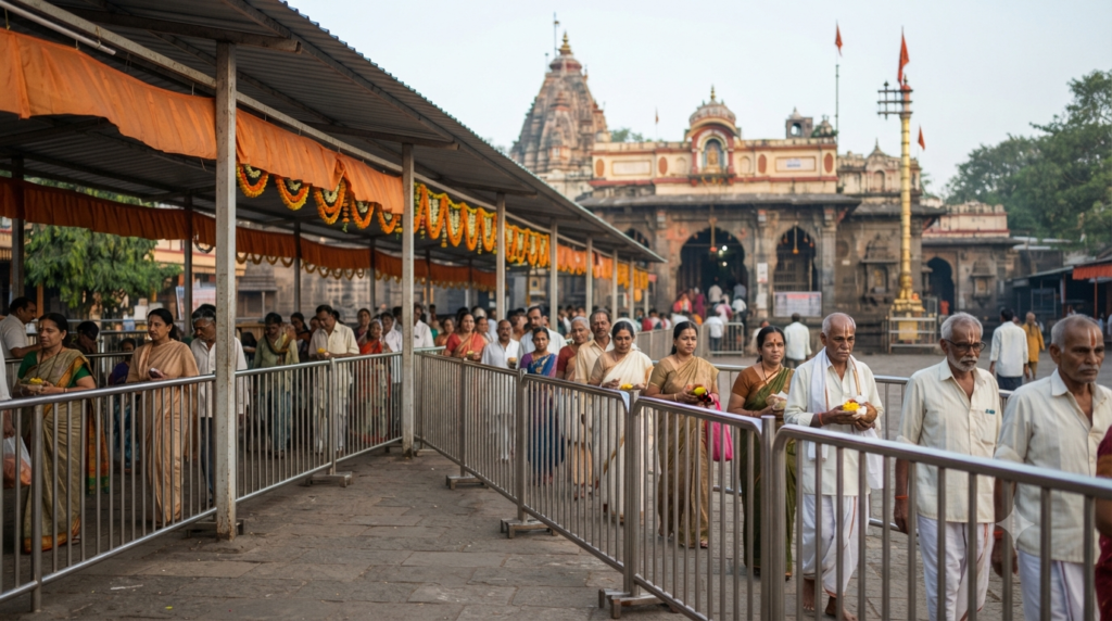 Tuljapur Bhavani VIP Darshan queue and donation pass guide