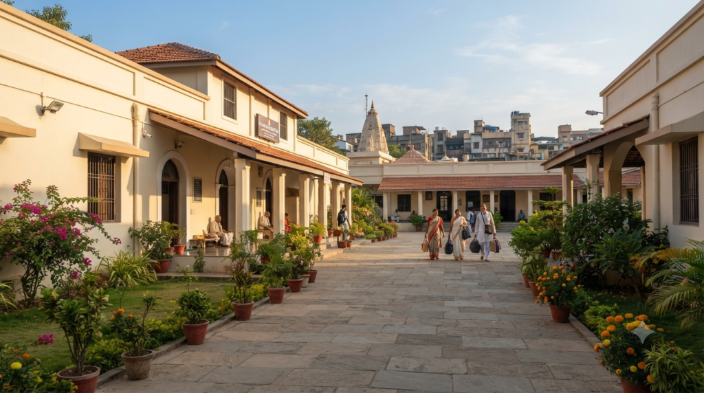 Shegaon Bhakta Niwas booking and Gajanan Maharaj accommodation guide