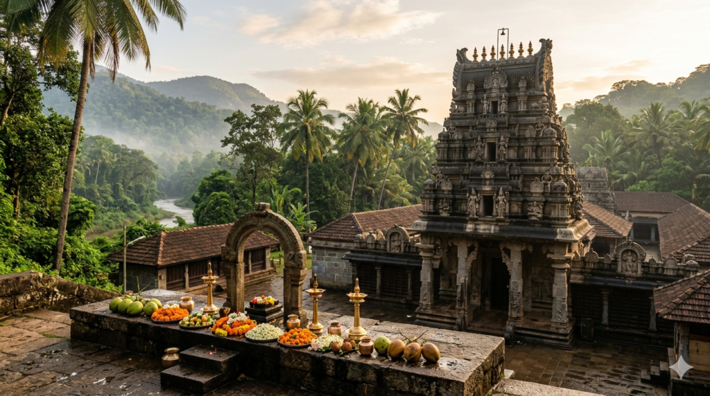 Kukke Ashlesha Bali Pooja venue at Kukke Subramanya Temple, Karnataka
