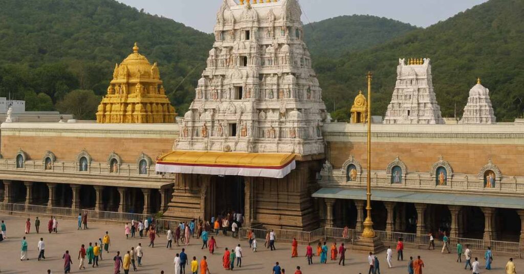 Sri Venkateswara Temple Tirumala – Dravidian architecture at the Seven Hills