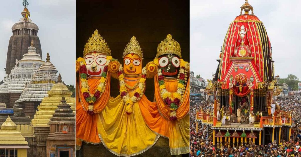 Jagannath Temple Puri – Lord Jagannath idols and Rath Yatra chariot in Odisha