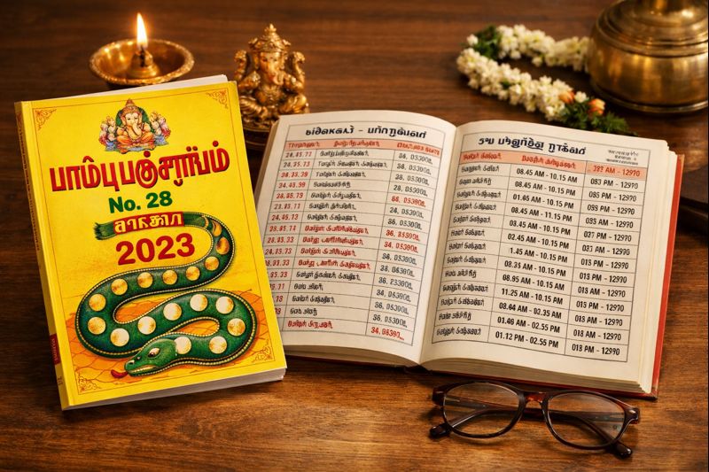 No 28 Asal Pambu Panchangam 2023 Tamil astrology calendar