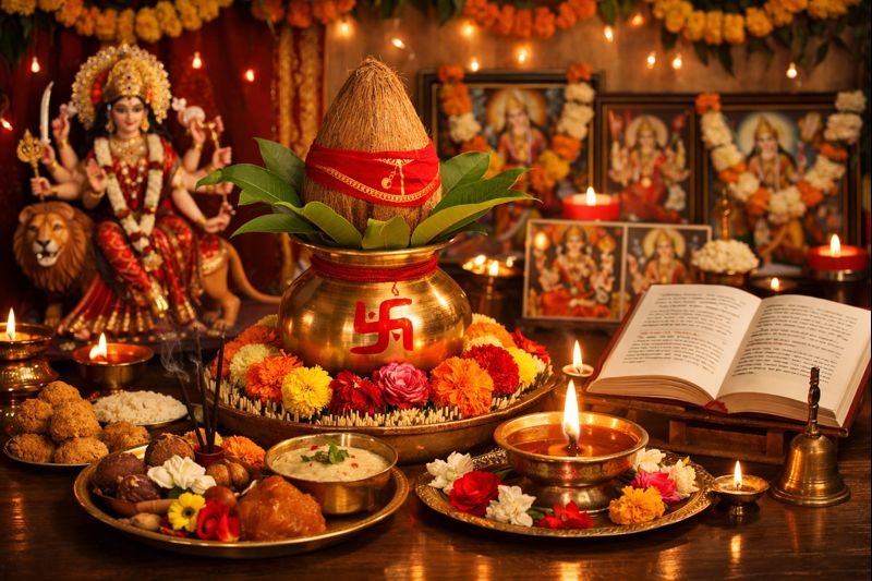 9 navratri rituals must follow during the durga navrathri pooja explained