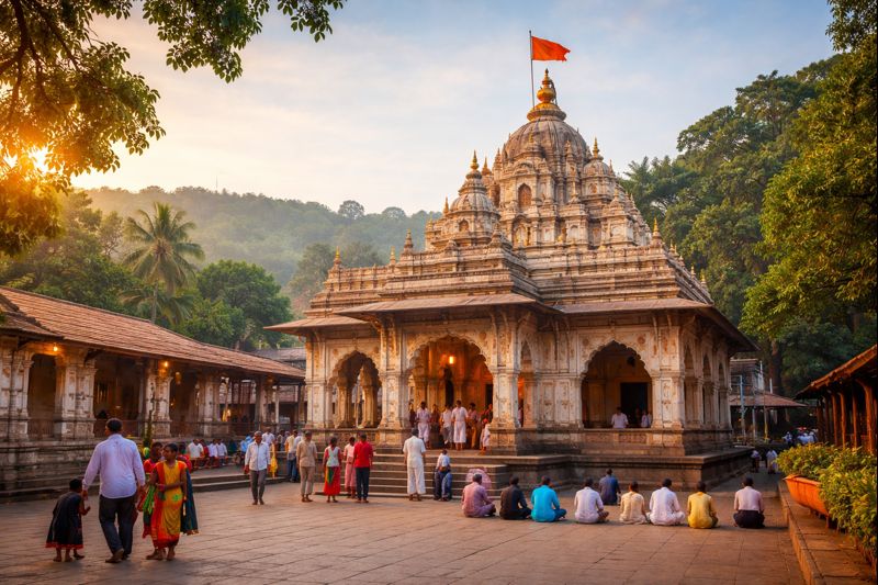 Ballaleshwar Pali Ganpati Temple exterior view
