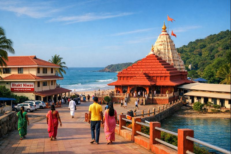 Ganpatipule Temple Trust Rooms accommodation near Ganpatipule Temple