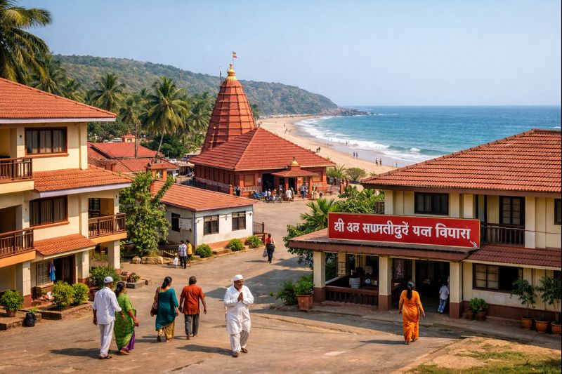 Ganpatipule Trust Bhakta Niwas description and view