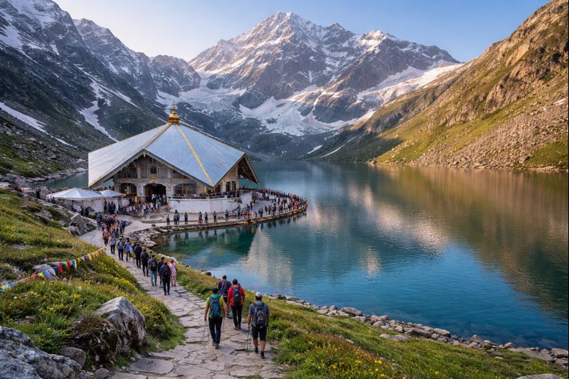 Hemkund Sahib Darshan Timings Himalayan pilgrimage view