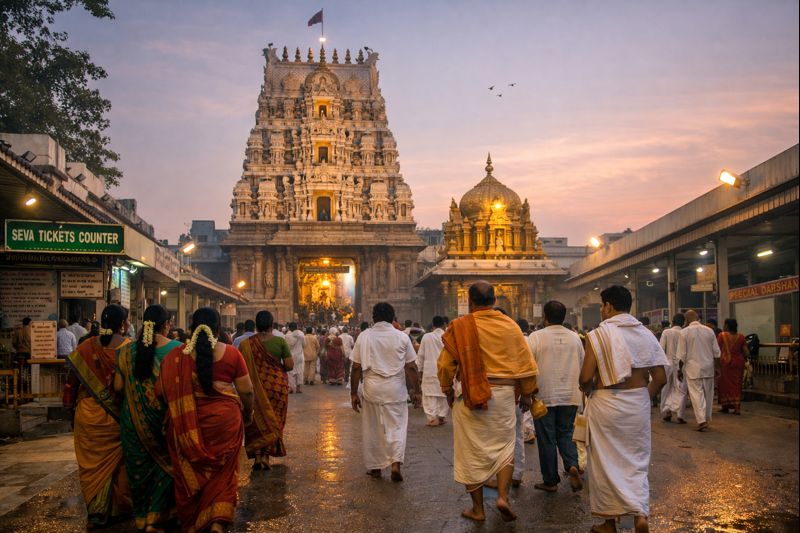 Kanipakam Temple Abhishekam Tickets Online Booking Timings pilgrimage scene