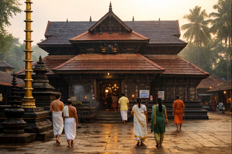 Tali Shiva Temple Darshan at dawn