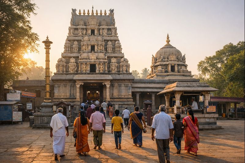 Thingaloor Temple Darshan Timings early morning darshan crowd