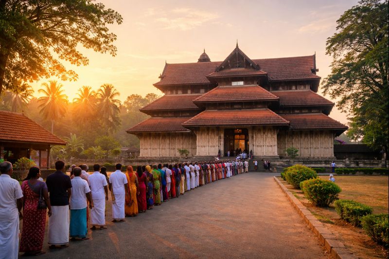 Vadakkunnathan Temple Darshan Timings early morning visit and crowd