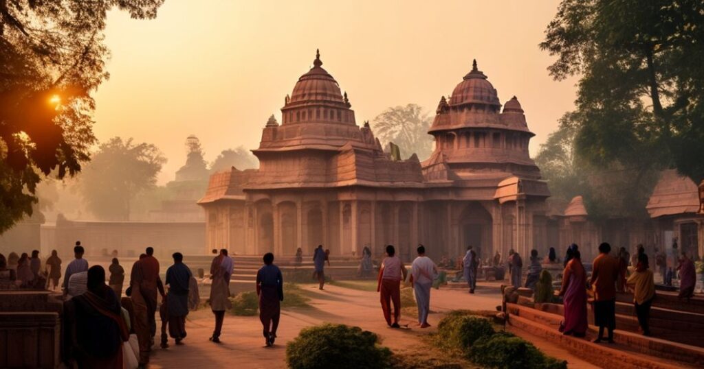 Yogmaya Temple Darshan Timings early morning visit in Mehrauli.