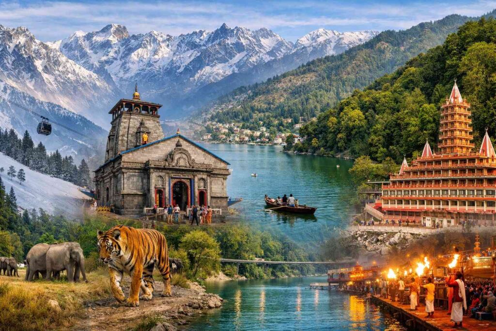 List 10 Places Visit Uttarakhand travel destinations