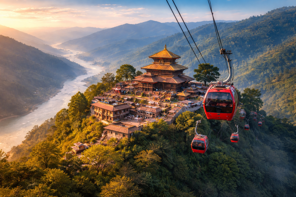 Manakamana Temple Timing Entry travel Nepal cable car
