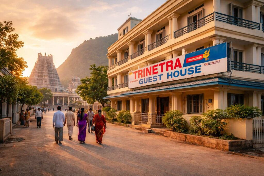 Trinetra Guest House Srikalahasti accommodation near Sri Kalahasti Temple
