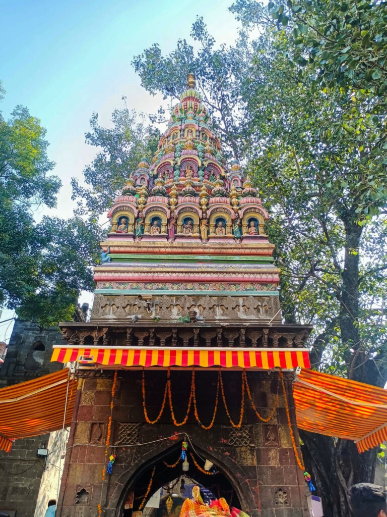 Tuljapur Bhavani Vip Darshan temple entrance view